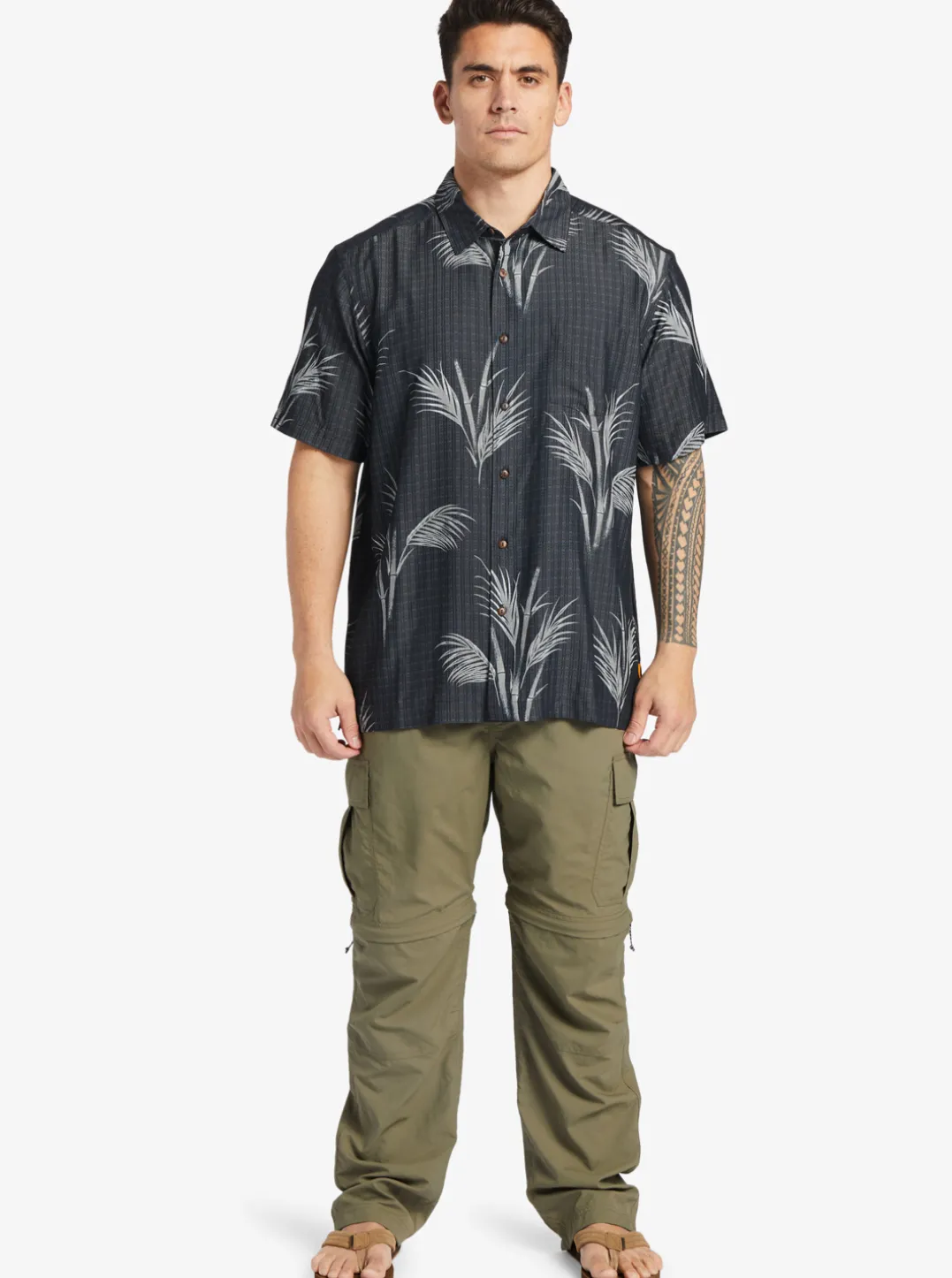 Mens Quiksilver Shirts & Polos|Waterman Skipped Out Woven Shirt