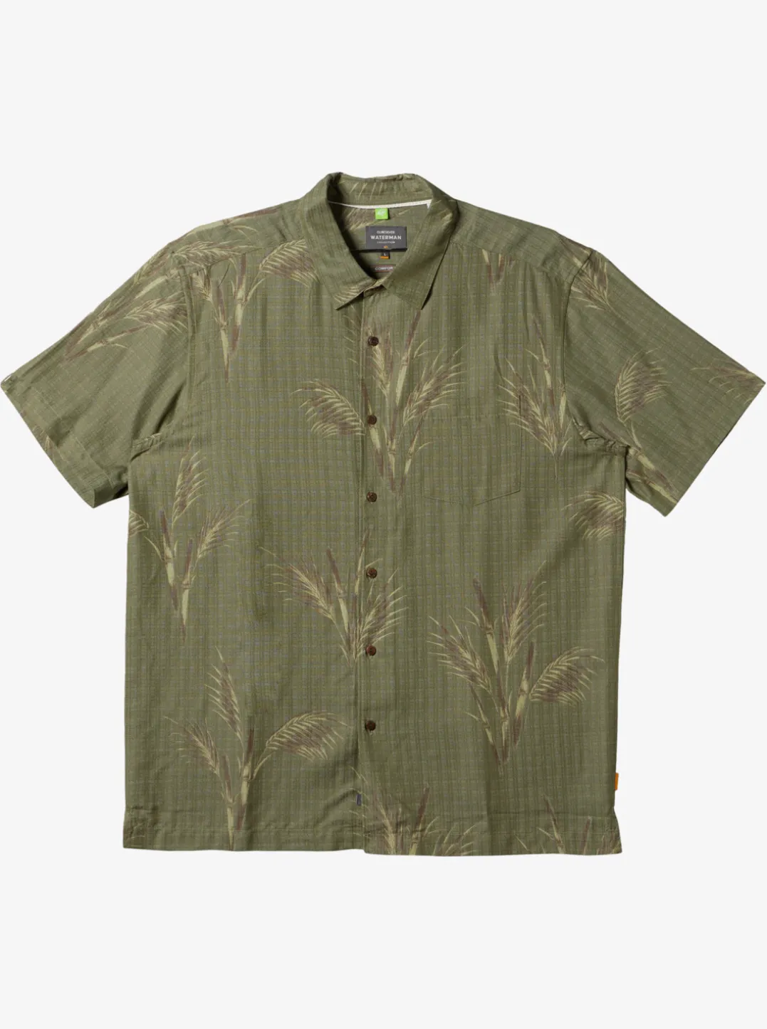Mens Quiksilver Shirts & Polos|Waterman Skipped Out Woven Shirt