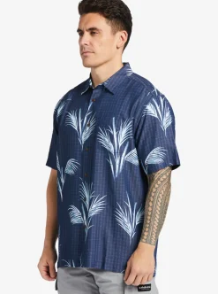 Mens Quiksilver Shirts & Polos|Waterman Skipped Out Woven Shirt