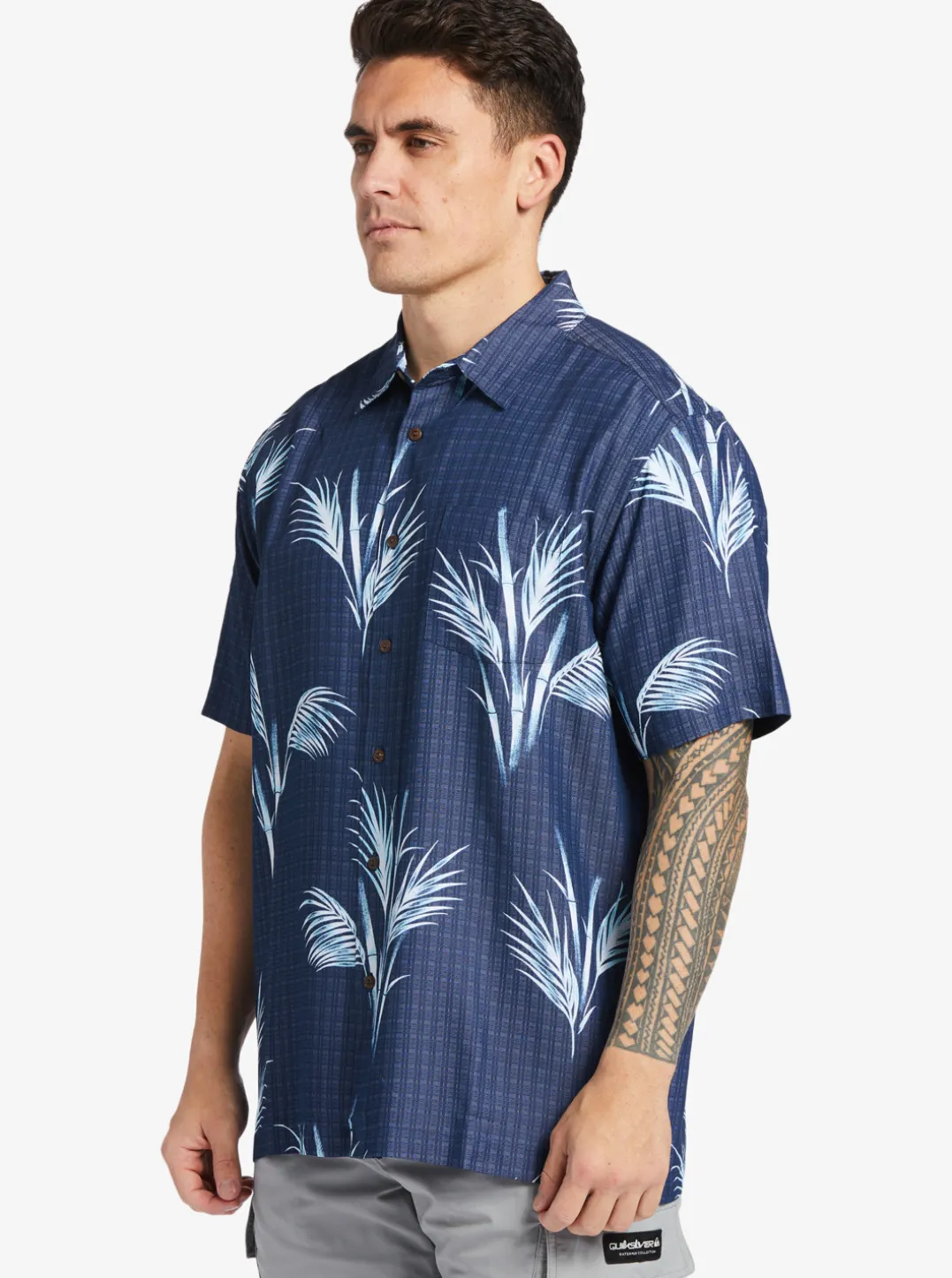 Mens Quiksilver Shirts & Polos|Waterman Skipped Out Woven Shirt