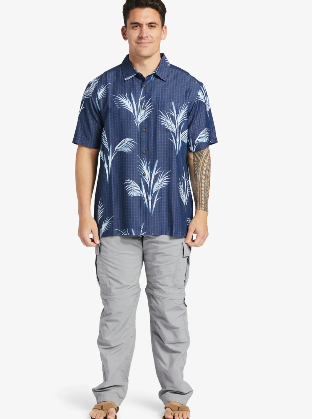 Mens Quiksilver Shirts & Polos|Waterman Skipped Out Woven Shirt