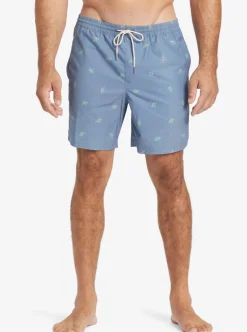 Mens Quiksilver Elastic Waist|Waterman Small Pedals 17