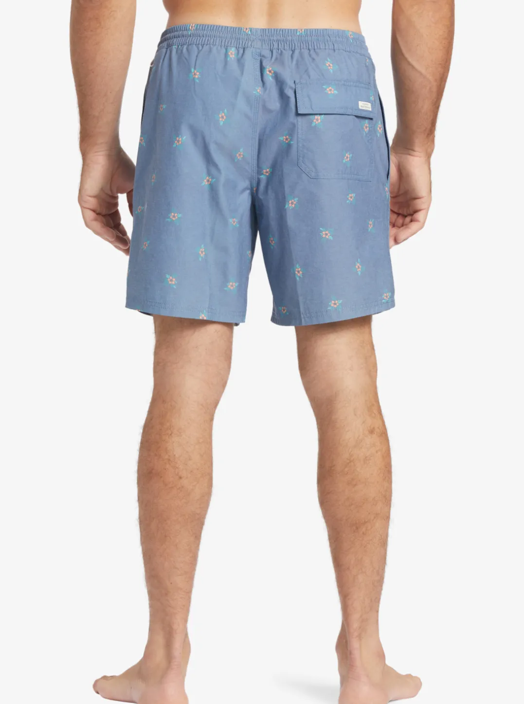 Mens Quiksilver Elastic Waist|Waterman Small Pedals 17" Volleys