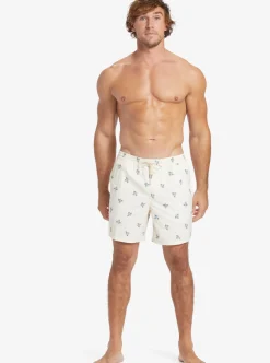Mens Quiksilver Elastic Waist|Waterman Small Pedals 17