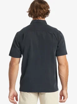Mens Quiksilver Shirts & Polos|Waterman Tahiti Palms Premium Anti-Wrinkle Shirt