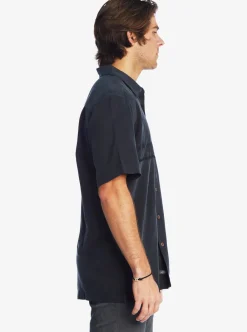 Mens Quiksilver Shirts & Polos|Waterman Tahiti Palms Premium Anti-Wrinkle Shirt