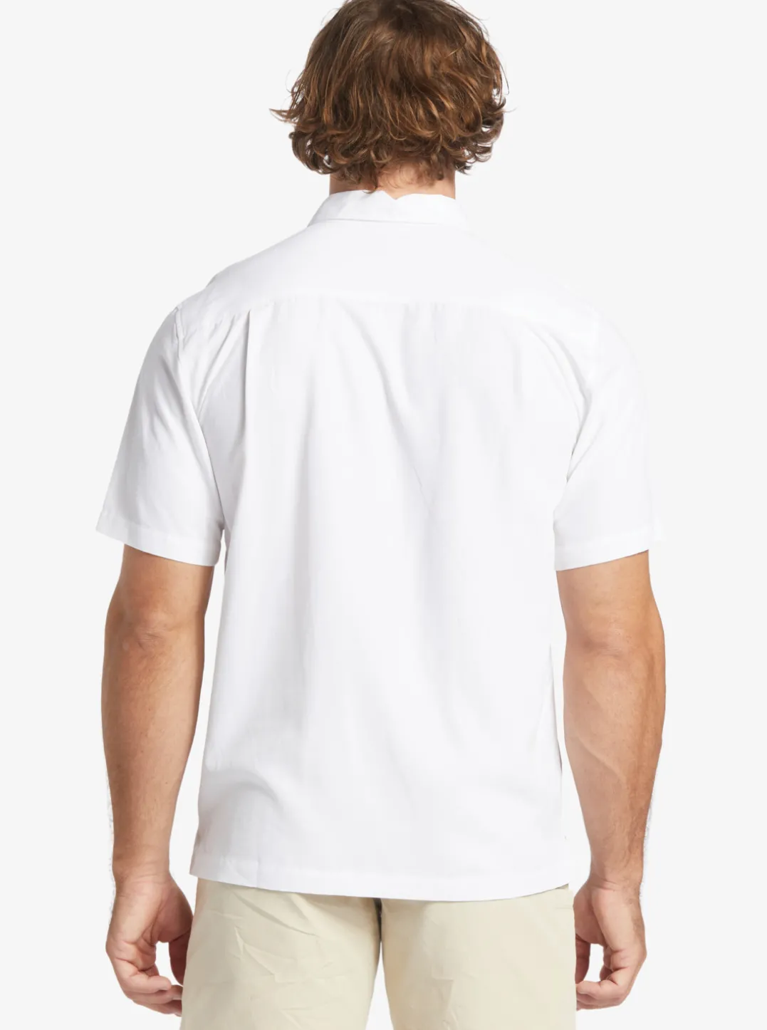 Mens Quiksilver Shirts & Polos|Waterman Tahiti Palms Premium Anti-Wrinkle Shirt
