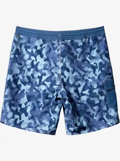 Mens Quiksilver Boardshorts|Waterman Throwback Camo 19" Boardshorts