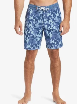 Mens Quiksilver Boardshorts|Waterman Throwback Camo 19