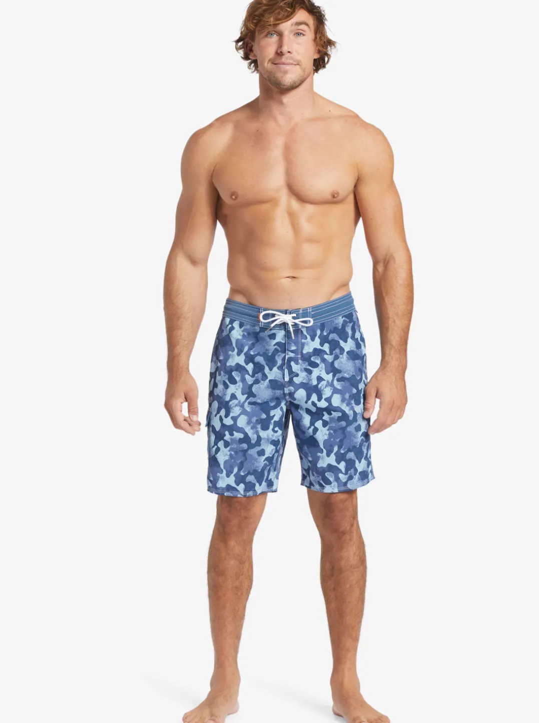 Mens Quiksilver Boardshorts|Waterman Throwback Camo 19" Boardshorts