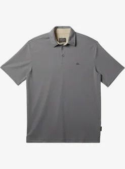 Mens Quiksilver Shirts & Polos|Waterman Water Short Sleeve Polo Shirt