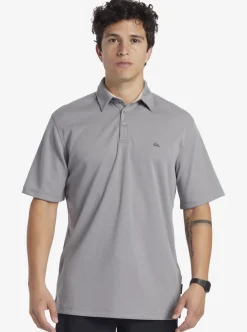 Mens Quiksilver Shirts & Polos|Waterman Water Short Sleeve Polo Shirt