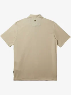 Mens Quiksilver Shirts & Polos|Waterman Water Short Sleeve Polo Shirt