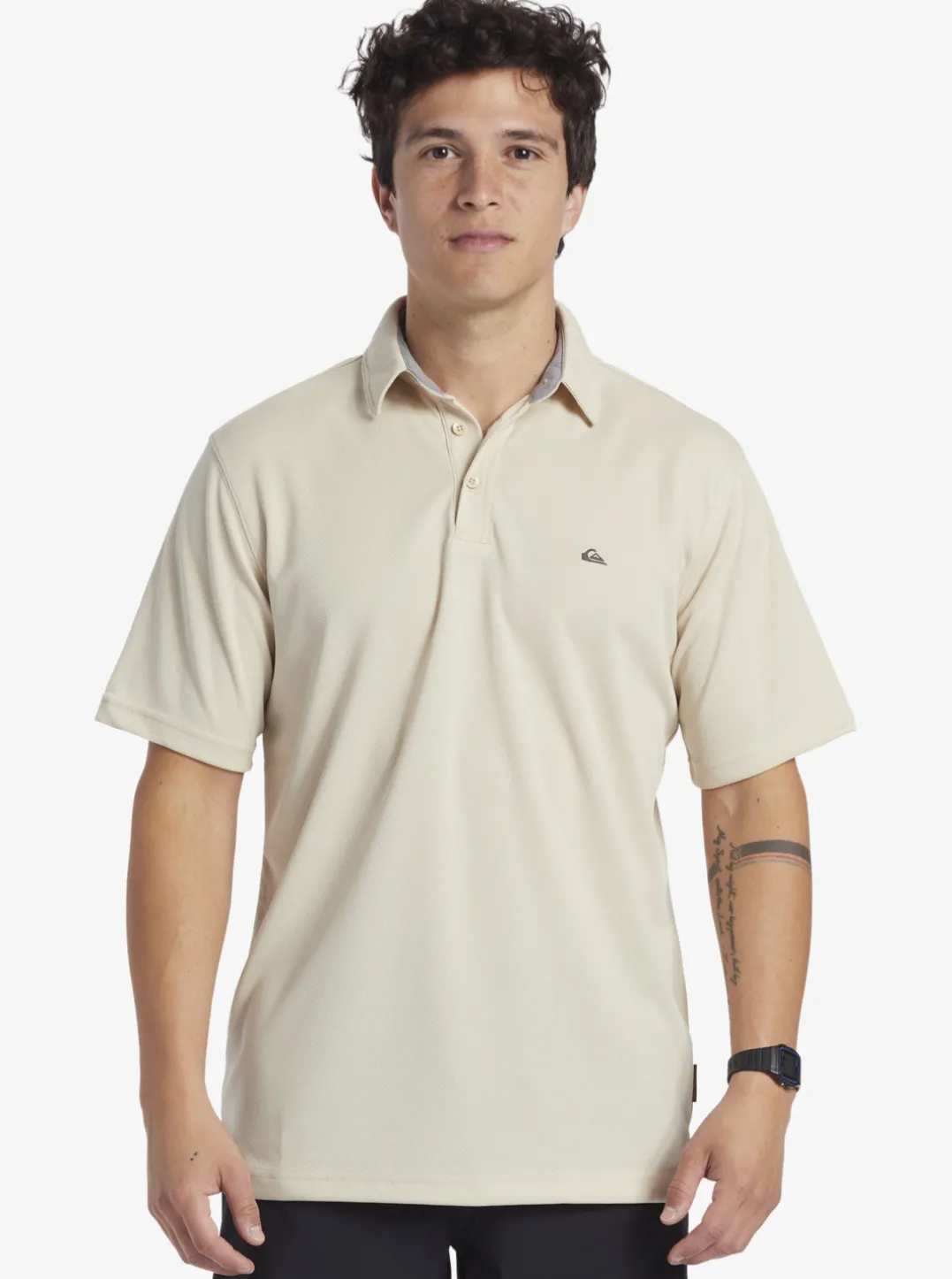 Mens Quiksilver Shirts & Polos|Waterman Water Short Sleeve Polo Shirt