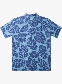 Mens Quiksilver Shirts & Polos|Waterman Waterfall Rain Short Sleeve Shirt