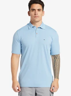 Mens Quiksilver Shirts & Polos|Waterman Waterpolo Short Sleeve Polo Shirt