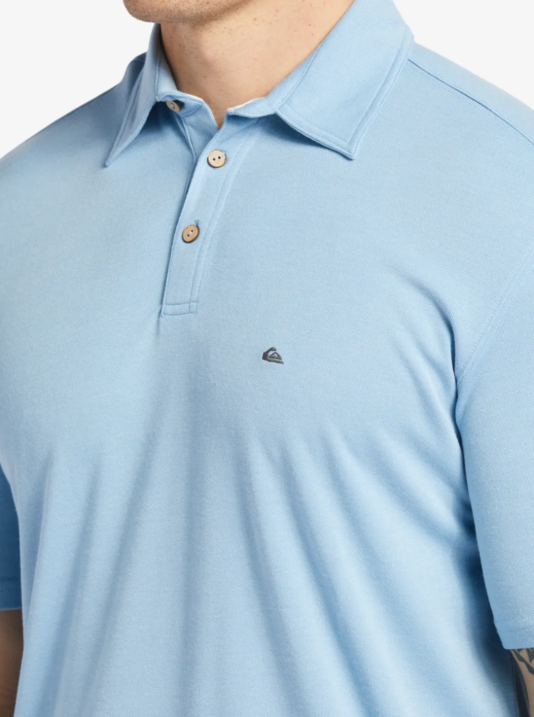 Mens Quiksilver Shirts & Polos|Waterman Waterpolo Short Sleeve Polo Shirt