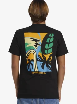 Mens Quiksilver Tees|Weird Trip T-Shirt