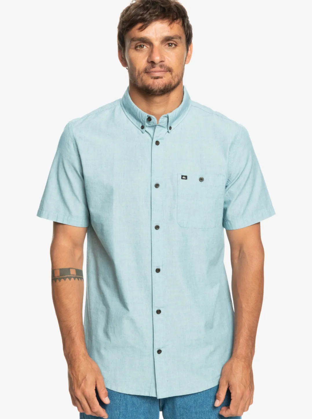 Mens Quiksilver Shirts & Polos|Winfall Short Sleeve Shirt