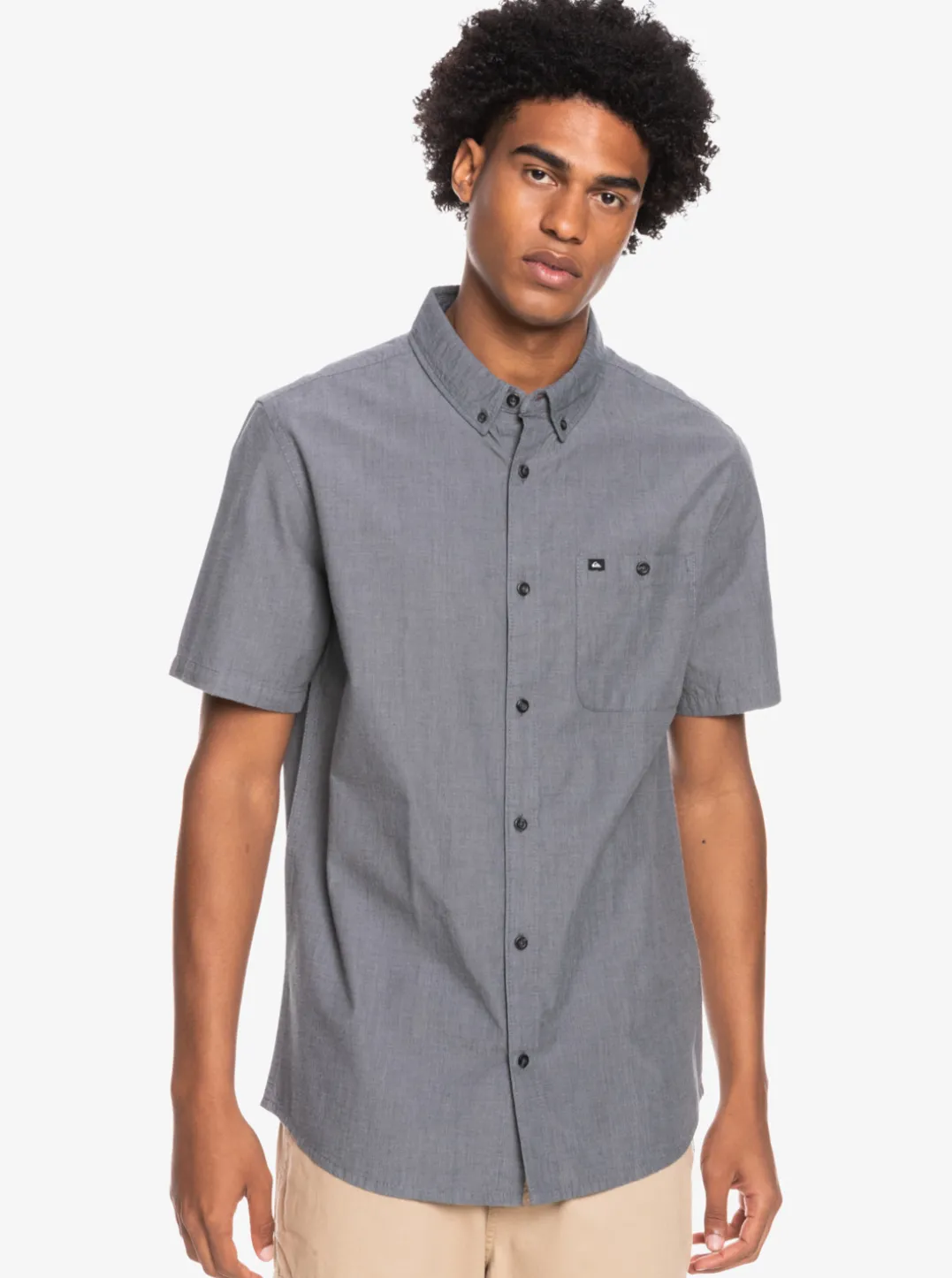 Mens Quiksilver Shirts & Polos|Winfall Short Sleeve Shirt