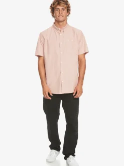 Mens Quiksilver Shirts & Polos|Winfall Short Sleeve Shirt