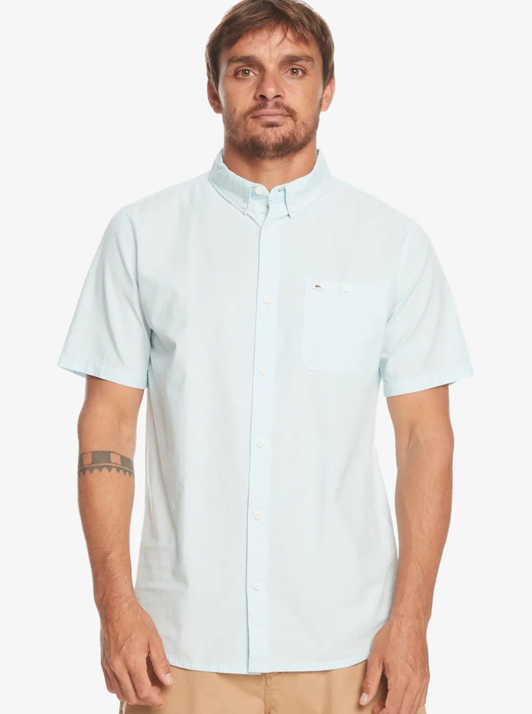Mens Quiksilver Shirts & Polos|Winfall Short Sleeve Shirt