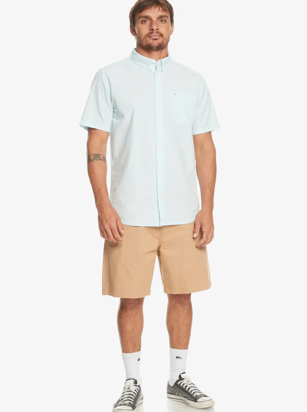 Mens Quiksilver Shirts & Polos|Winfall Short Sleeve Shirt